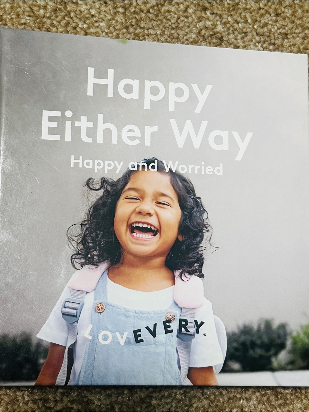 Lovevery Kids Book - Happy Either Way Hardback